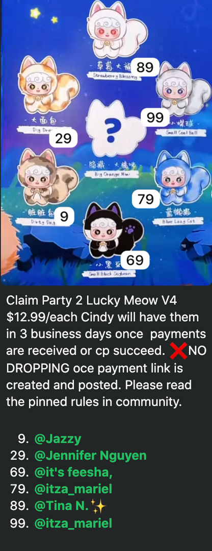 cp2 for lucky meow v4 0704