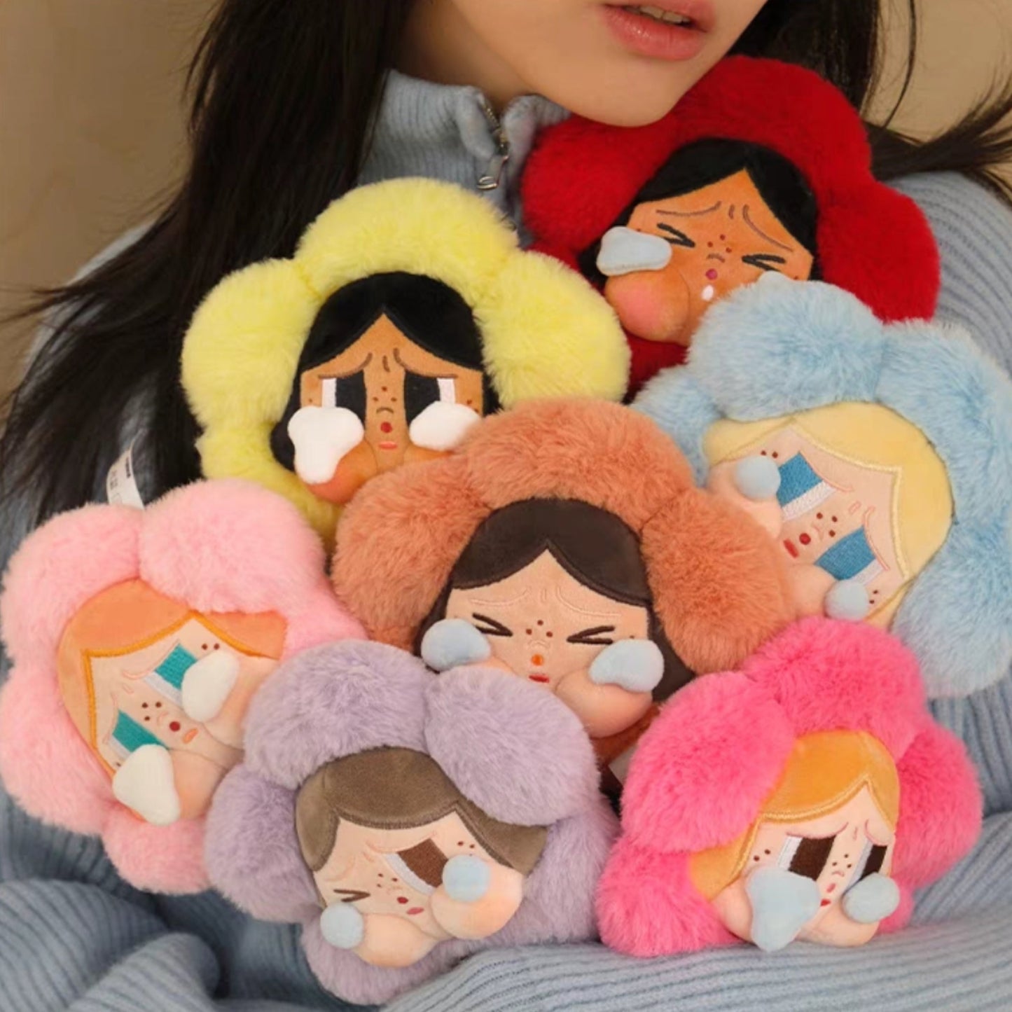 POPMART Crybaby  Sad Club Plush Flower Series Blind Box