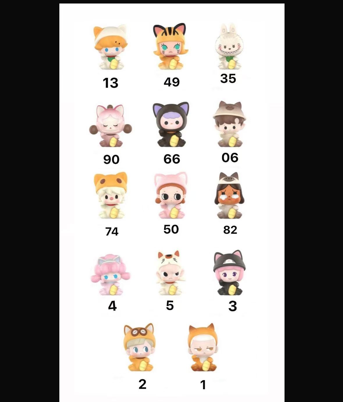 cp1 Popmart Lucky Cat Mini Pop Bean 0118