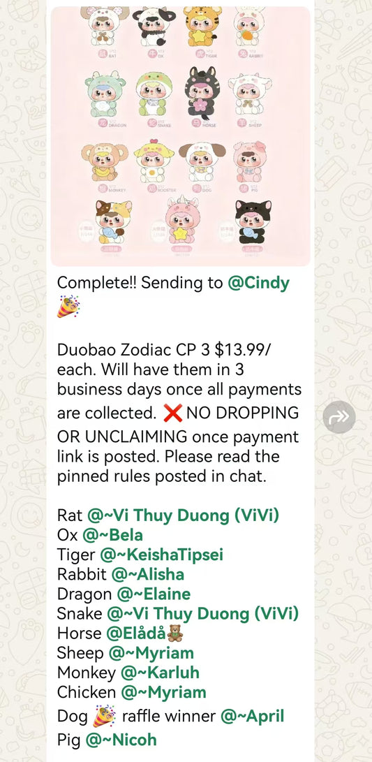 cp3-Duobao Zodiac 10.07