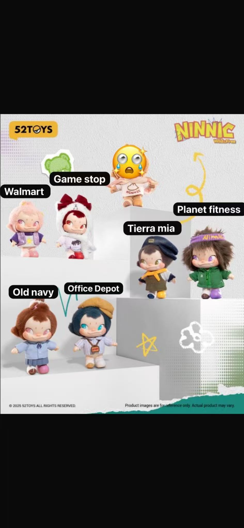 cp3 NiNiC wild &amp; free plush 1.7