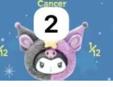 Kuromi zodiac signs plush  CP 1 0820