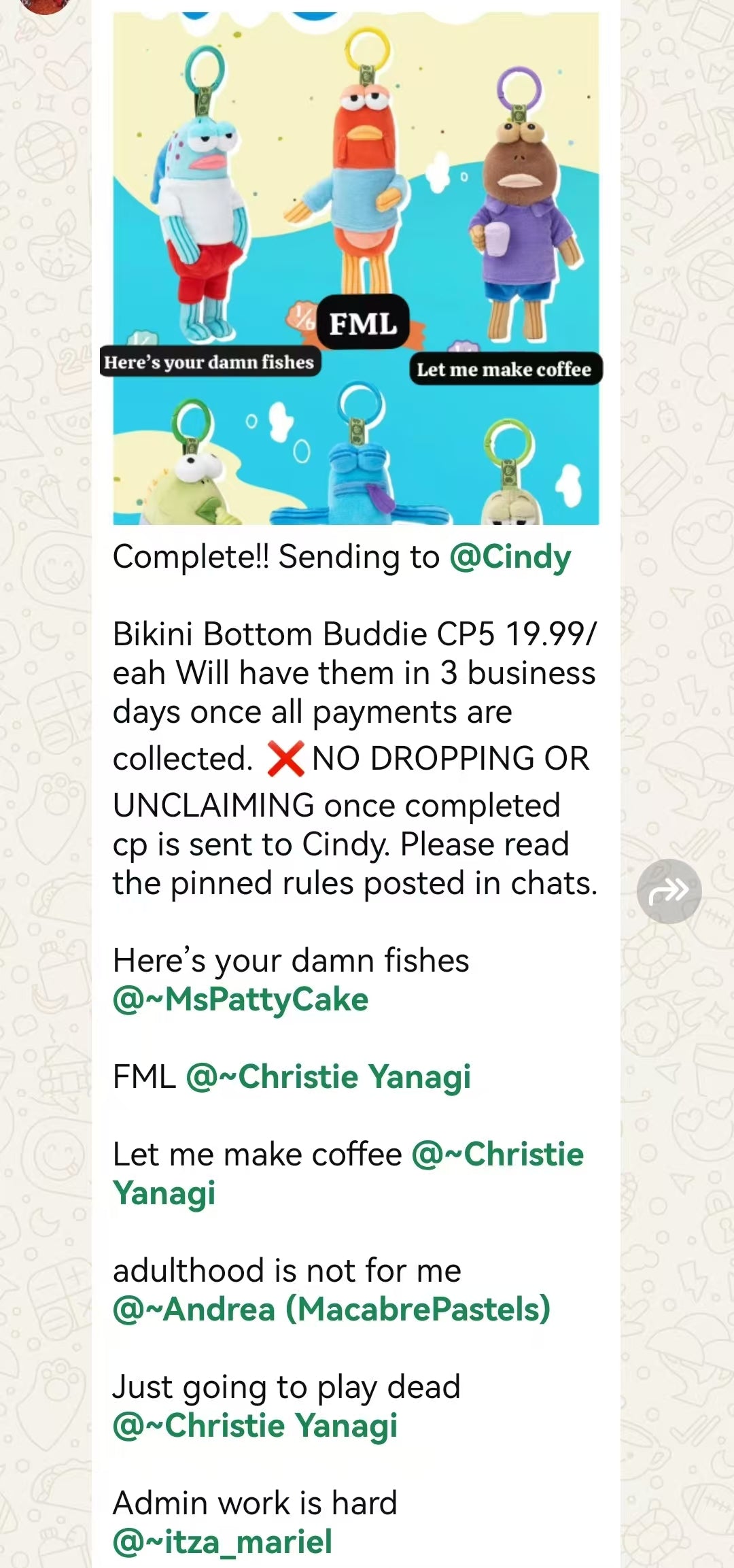 CP5 Bikini Bottom Buddie 1027