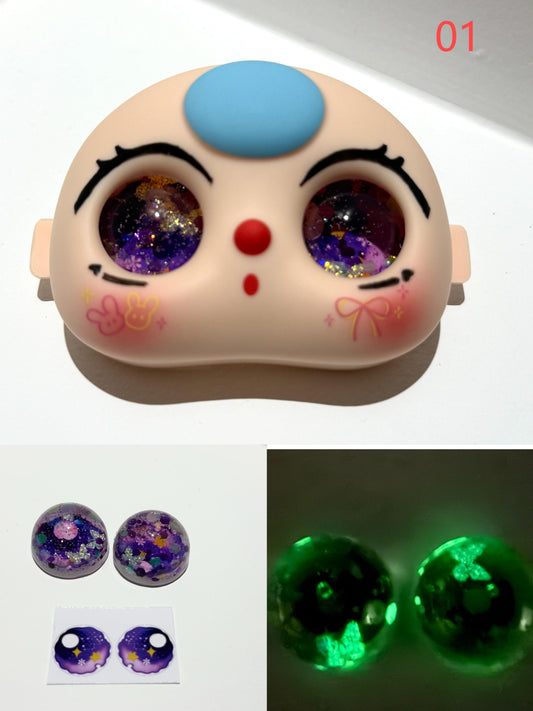 Custom Luminous Liquid Eyes for bb3 Baby Three （The price shown is for a pair.）