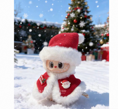 Labubu Outfit Christmas 100%